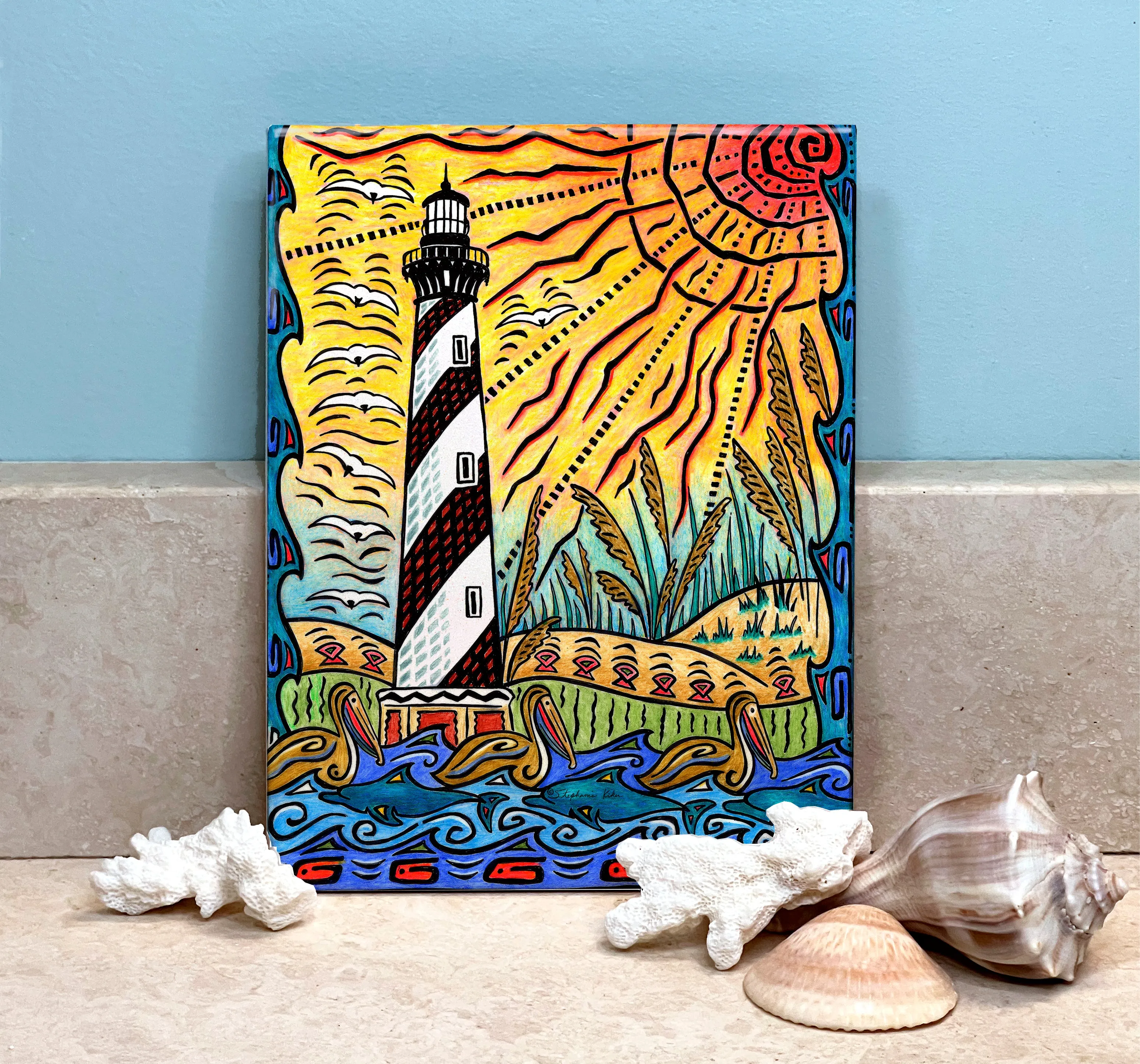 Hatteras Island Ceramic Tile