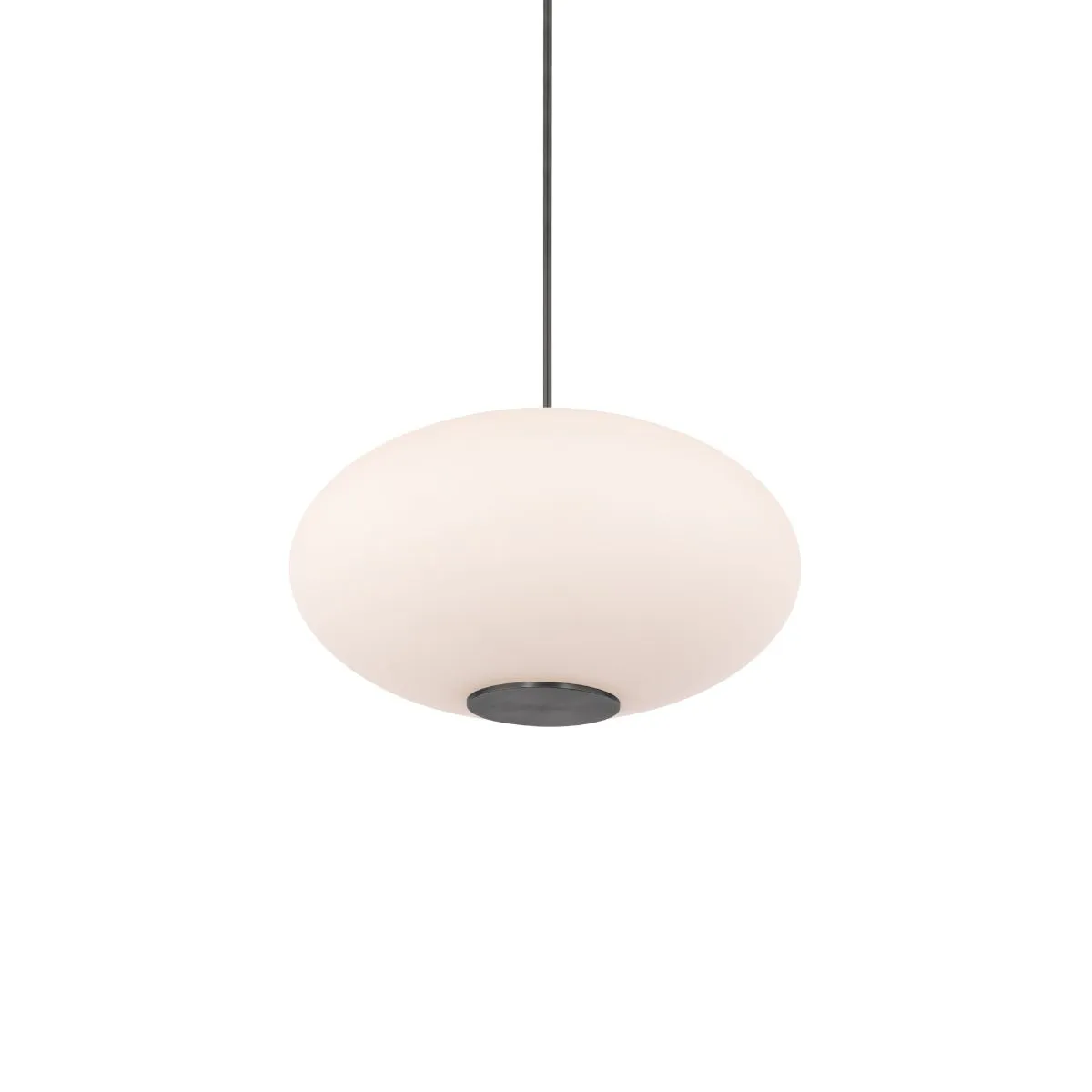 Illusion 22 in. LED Pendant Light 3000K Black finish