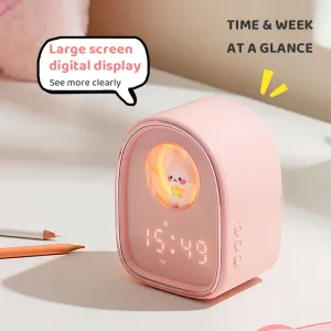 Kawaii Space Module Rabbit Alarm Clock