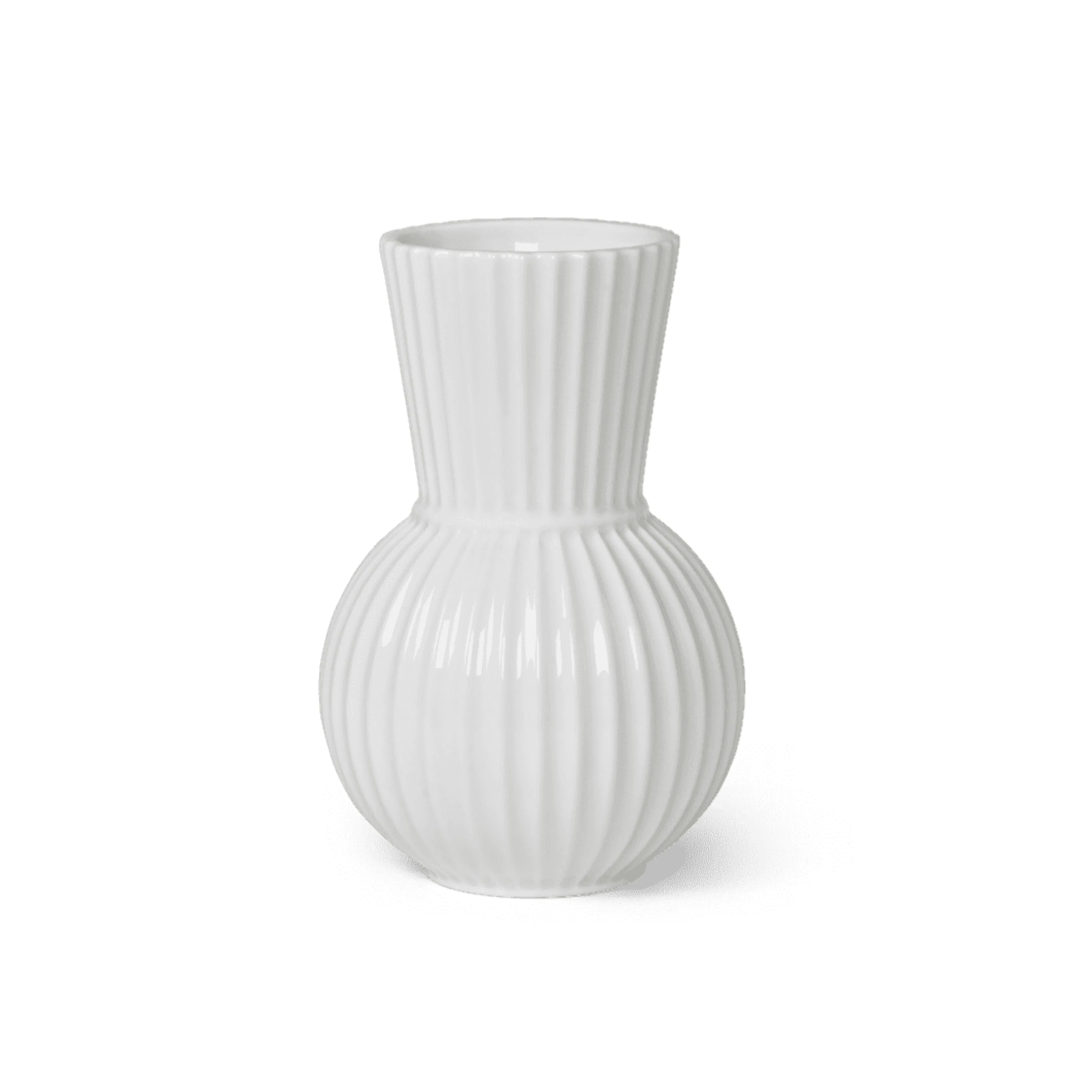 Lyngby Porcelain Tura Vase 18 White