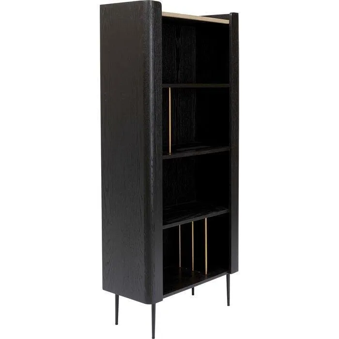 Milano Black/Brown High Shelf