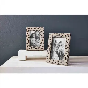 Mudpie Mohair Printed Picture Frames