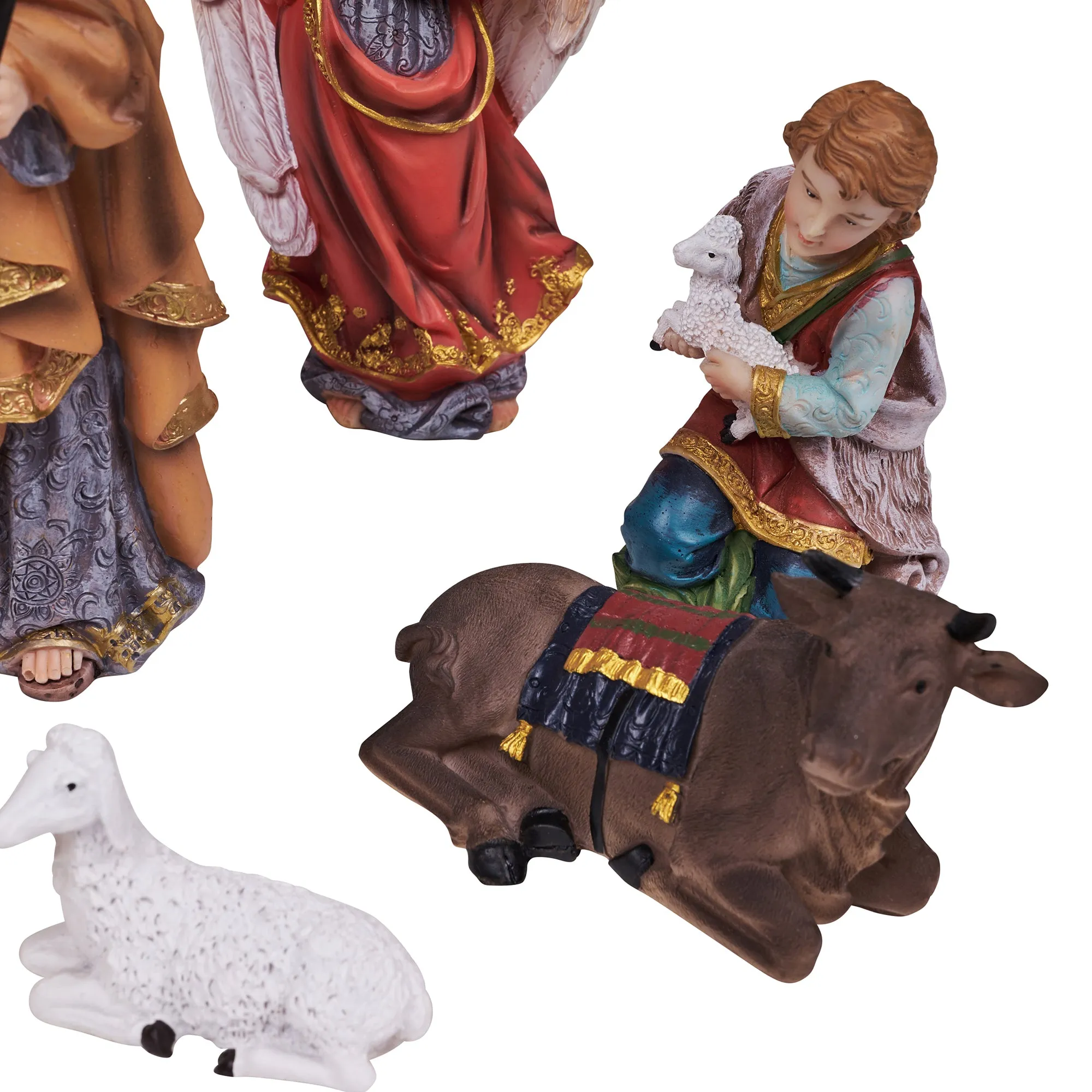 Nativity Scene Figurines  11 pieces set