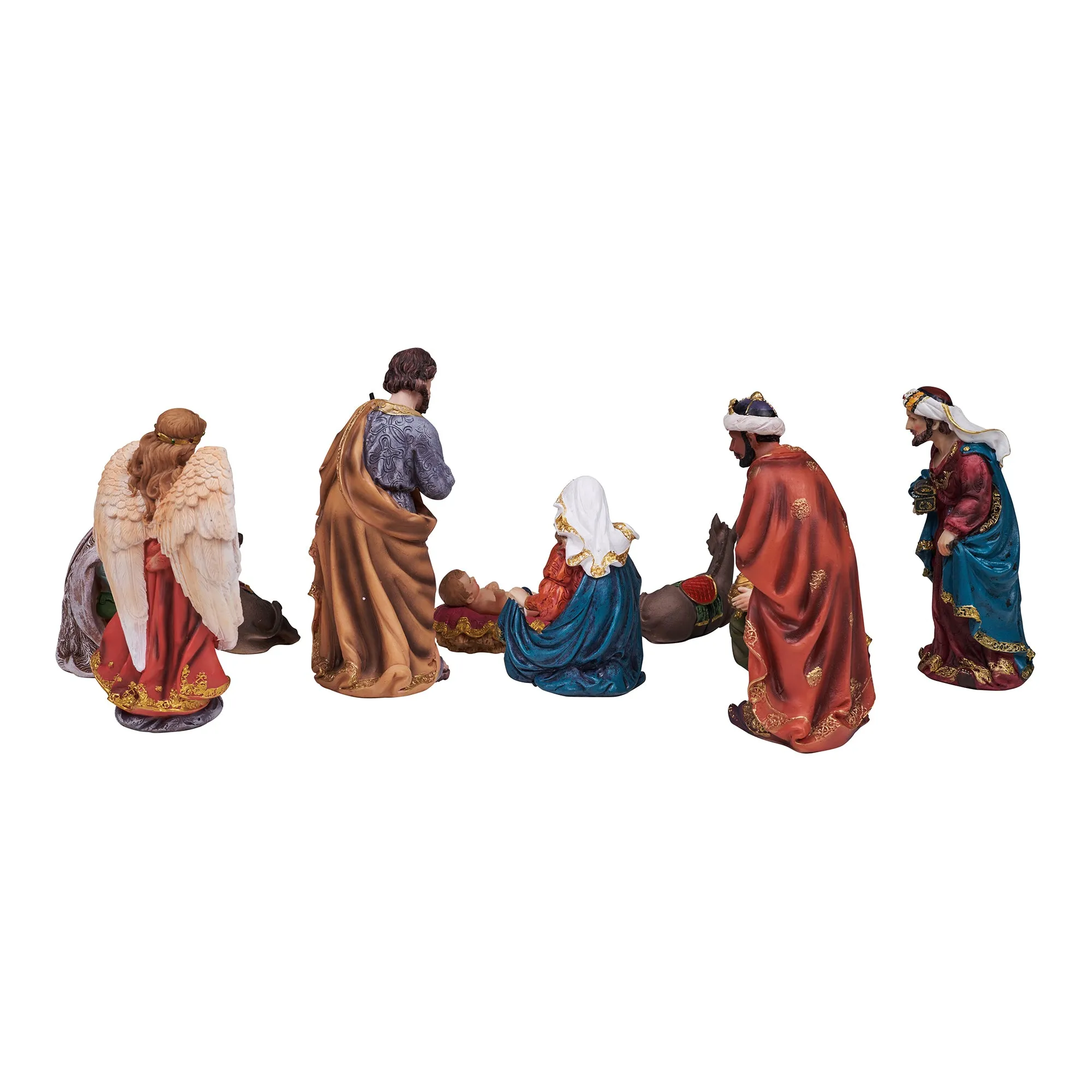 Nativity Scene Figurines  11 pieces set