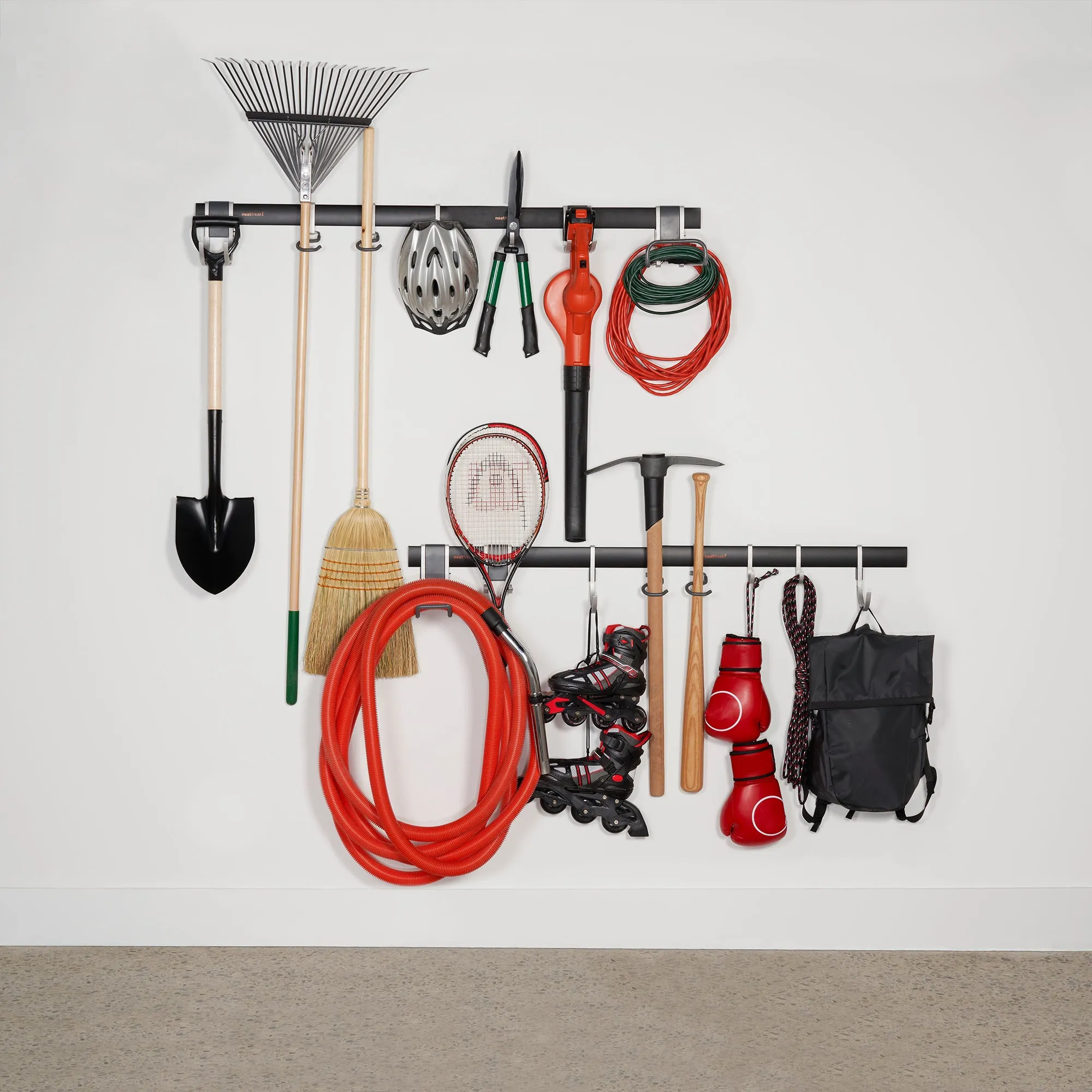 Neat Trax 19 Piece Garage Organizing System