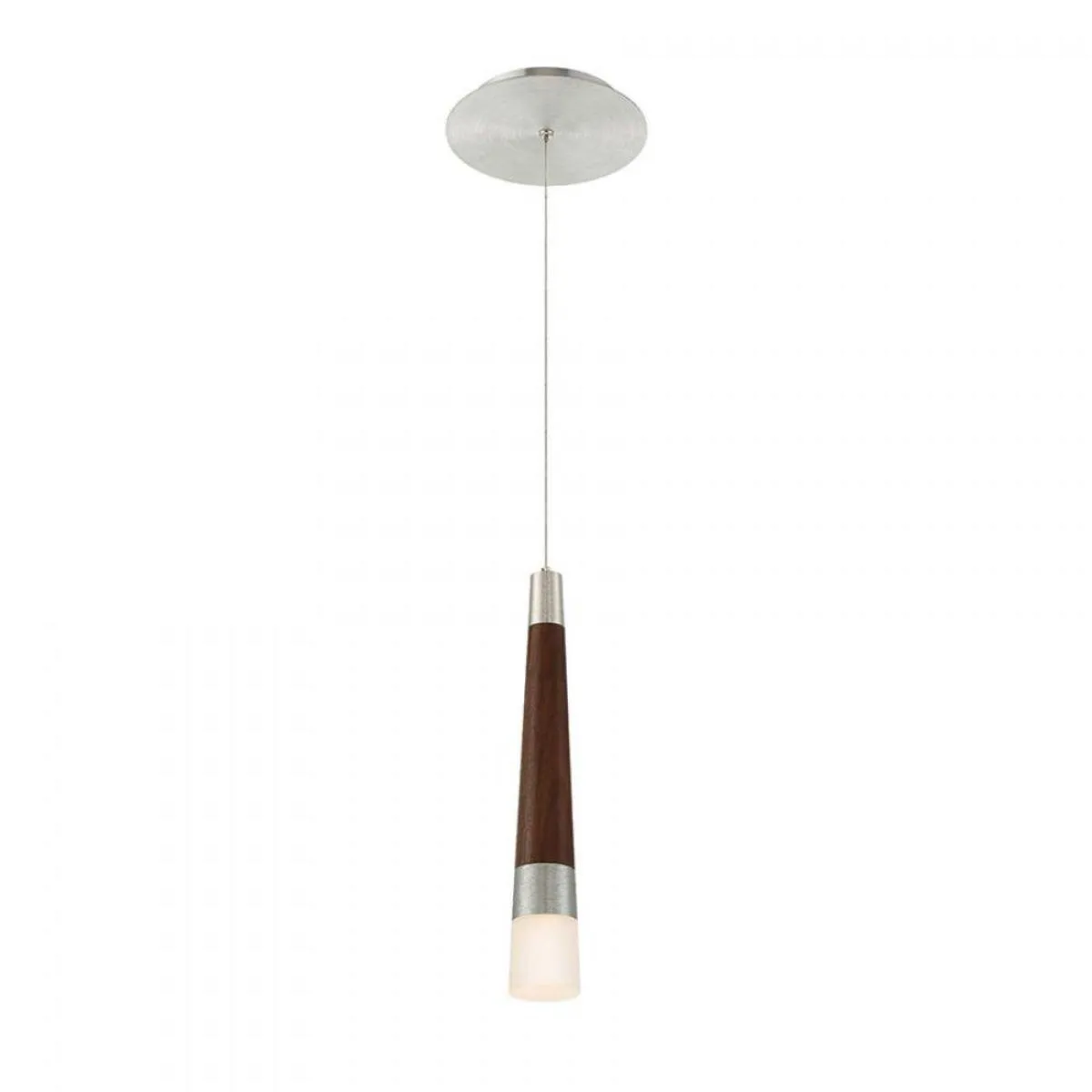 Padron 2 in. LED Pendant Light Brown Finish