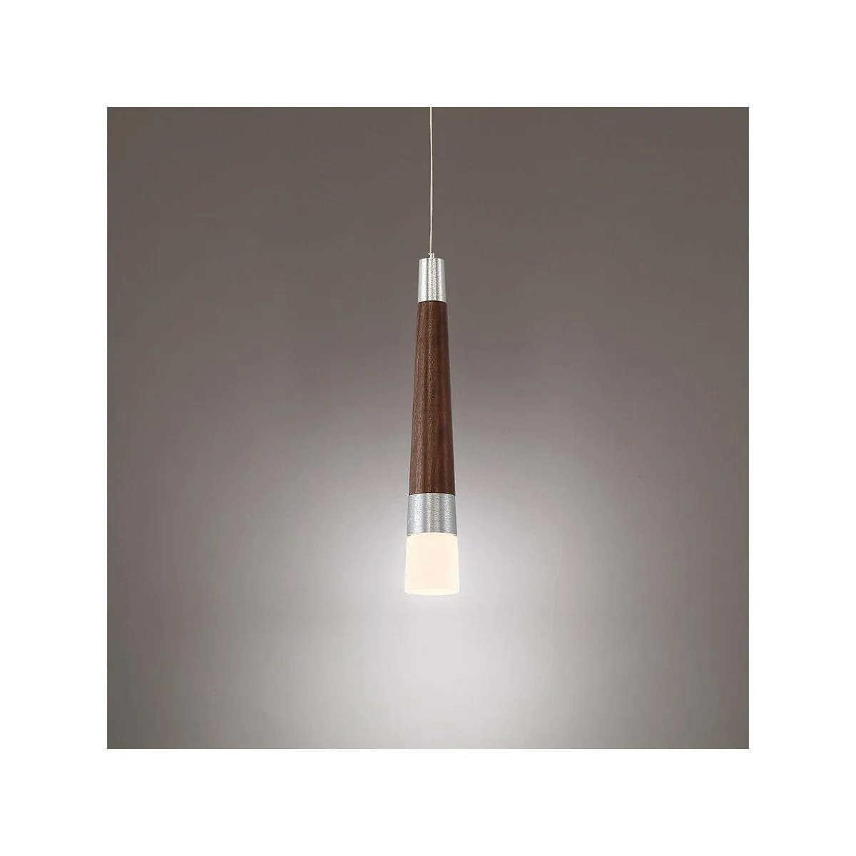 Padron 2 in. LED Pendant Light Brown Finish