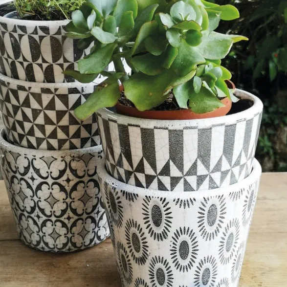 Plant Pot Arta Charcoal - Large