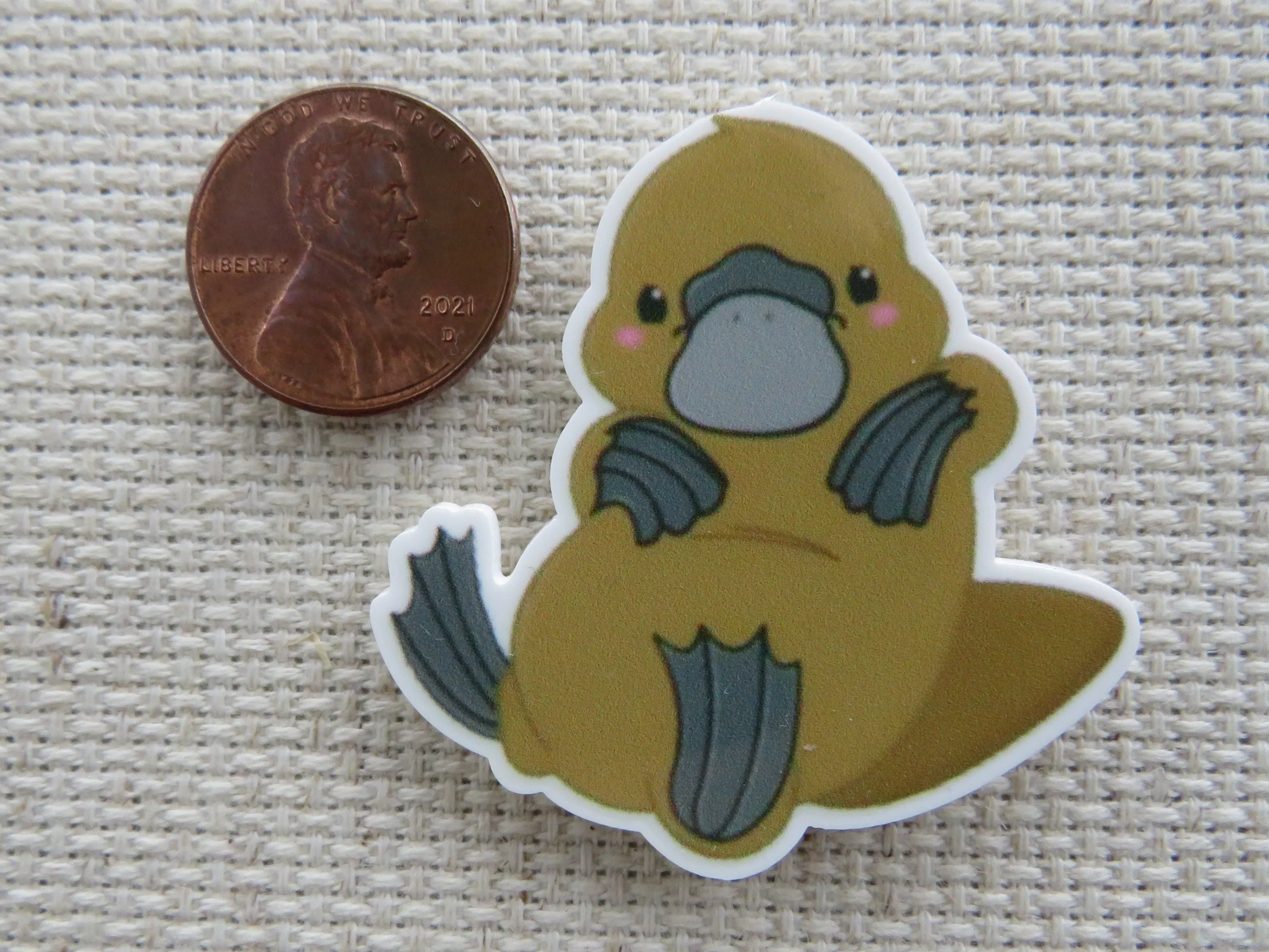 Platypus Needle Minder, Cover Minder, Magnet