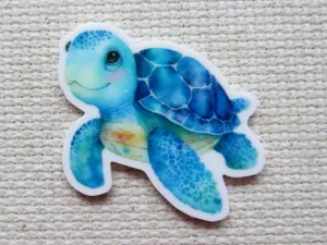 Playful Turtle Needle Minder, Cover Minder, Magnet