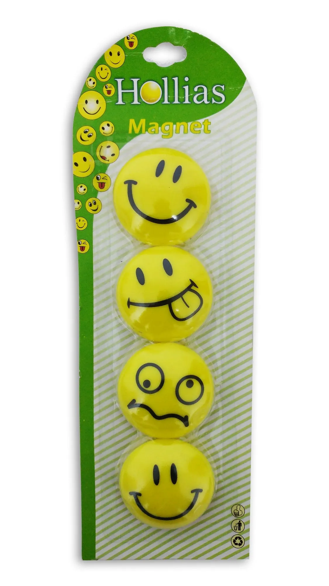 Smiley Magnets 40mm