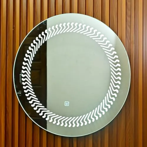 Spark Glass Round LED Sensor Mirror, Living Room, Bathroom, Bedroom, Dining Room