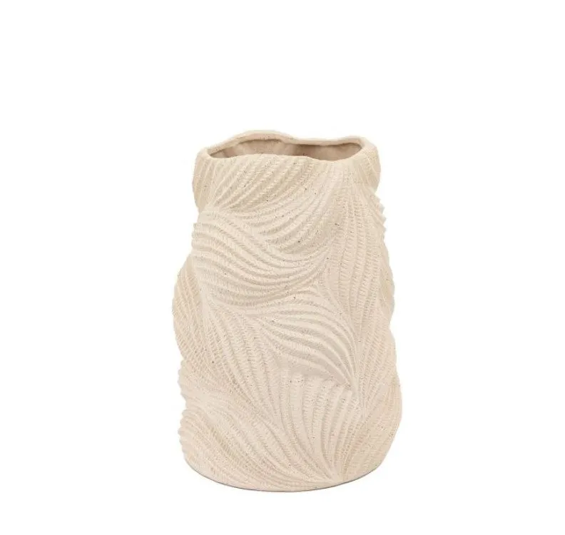 Terra Sculpt Ceramic Vase - 2 Sizes