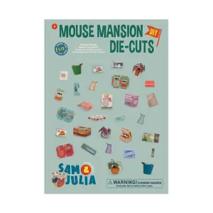 The Mouse Mansion Die-Cuts Luxury Prints