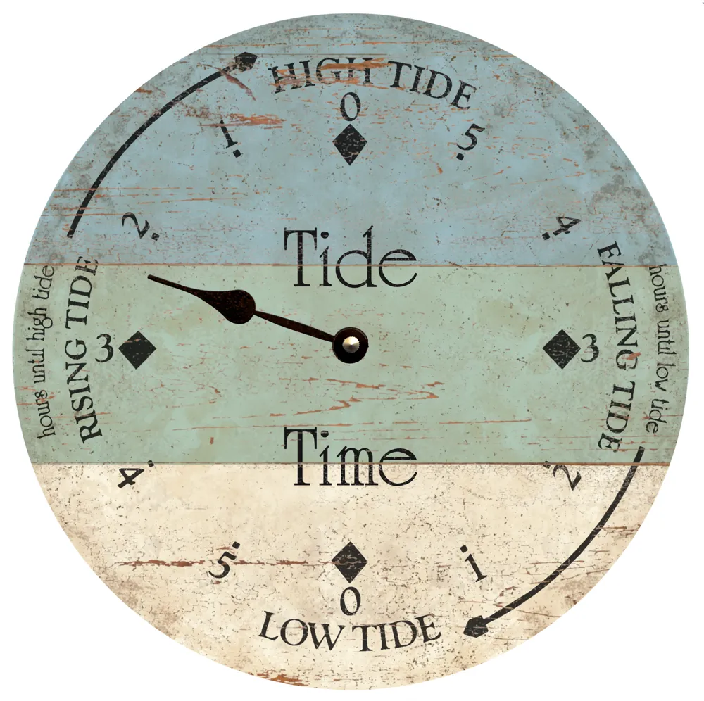 Tide Clock- Personalized Beach Tide Clock