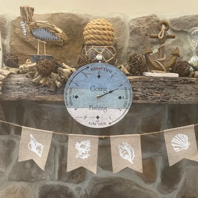 Tide Clock- Personalized Beach Tide Clock