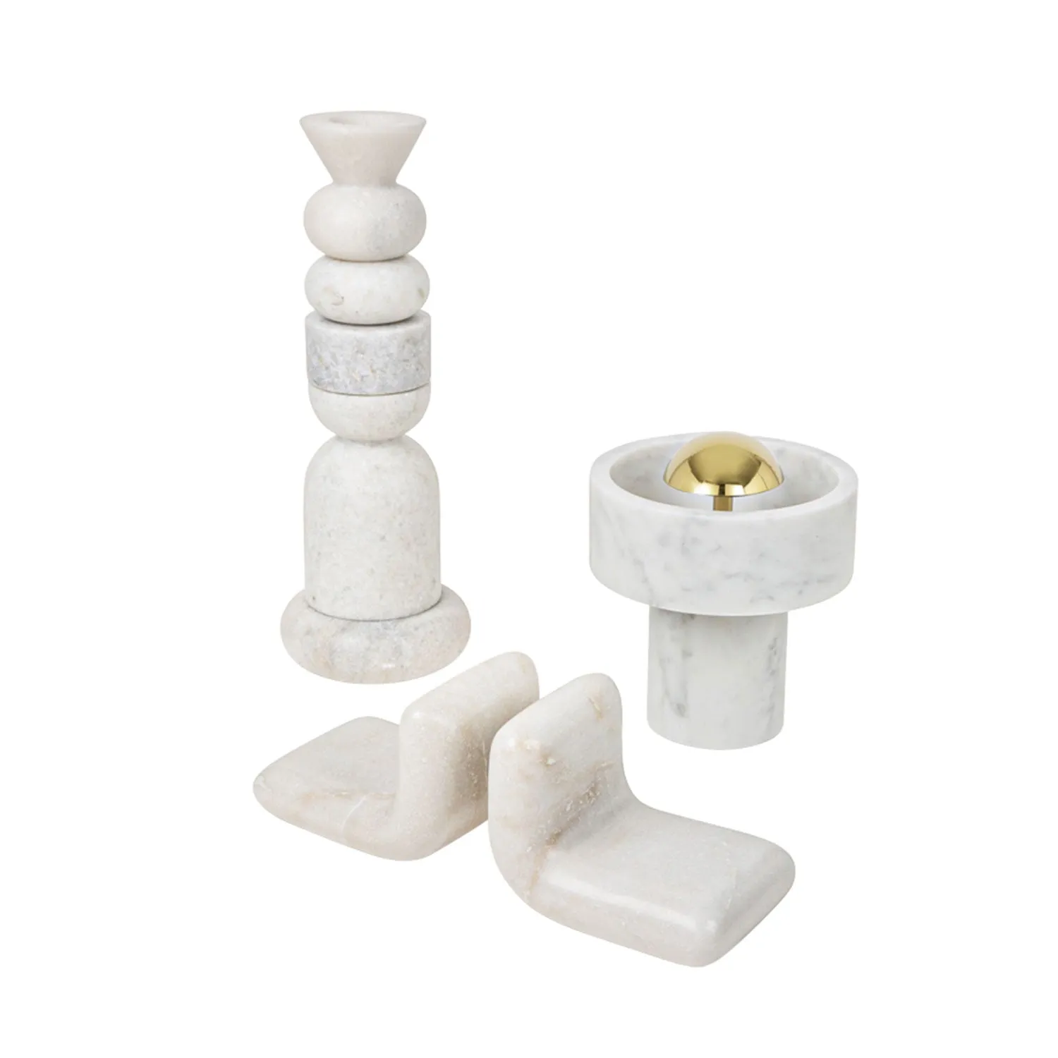 tom dixon | stone bookend set