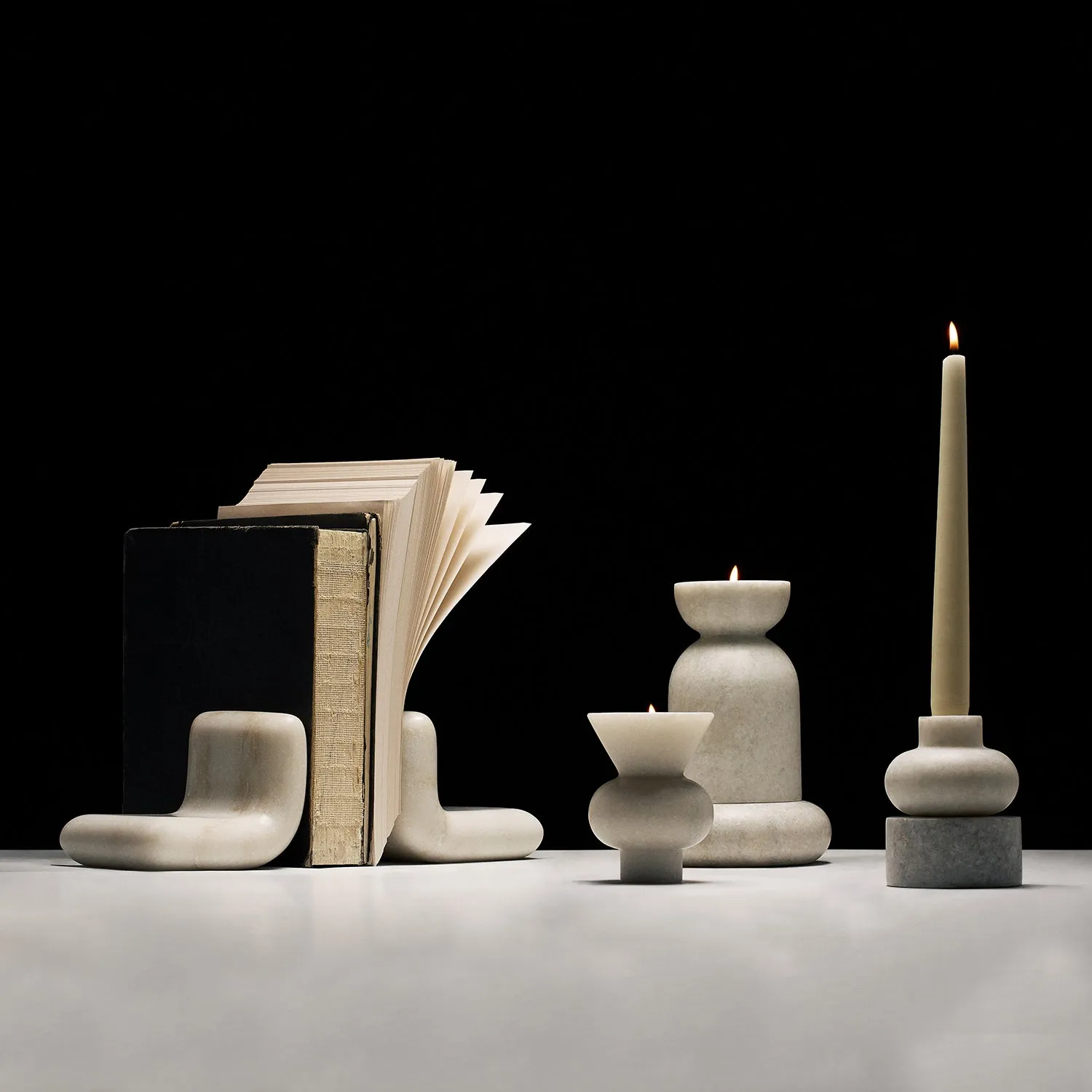 tom dixon | stone bookend set