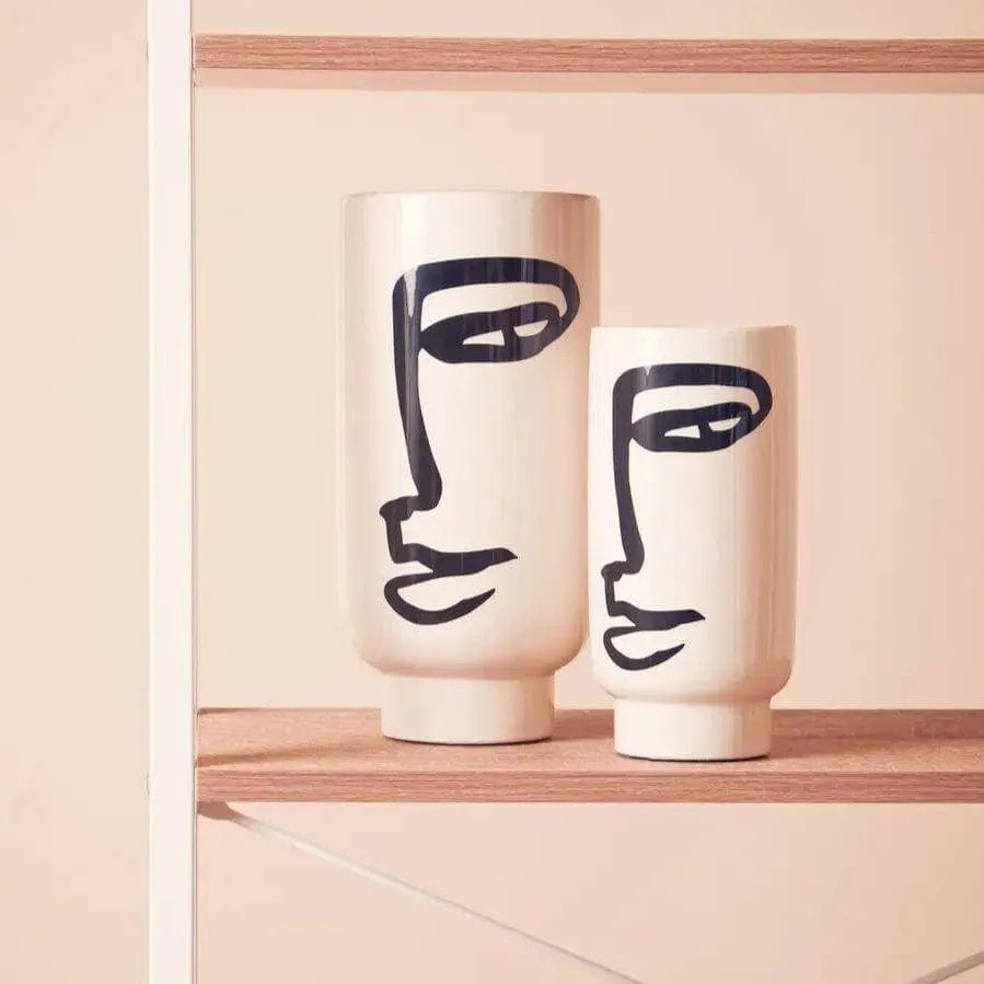 Viso Fabia Large Face Vase