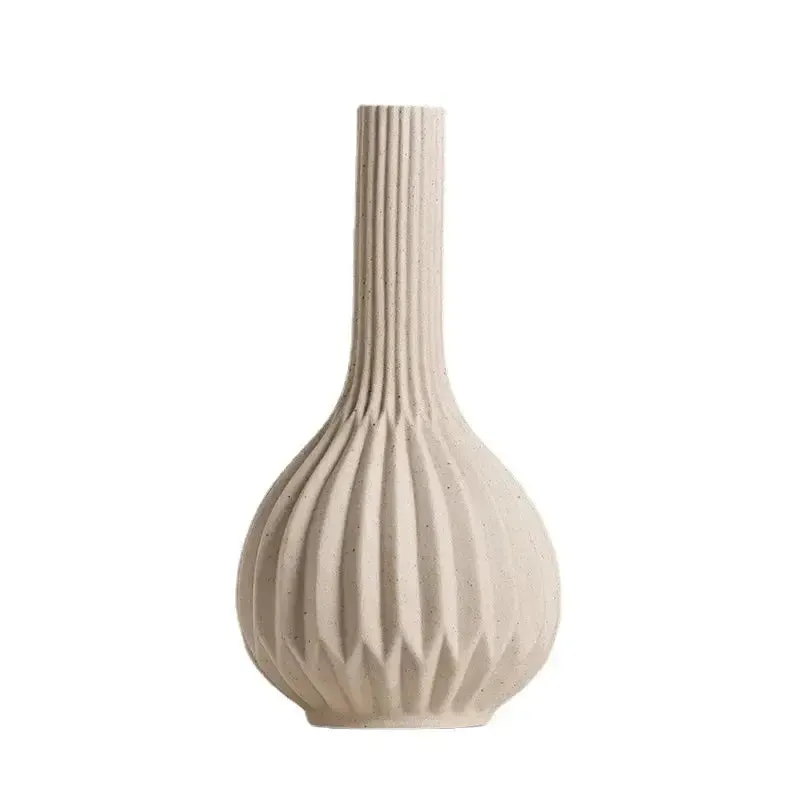 White Ceramic Vases