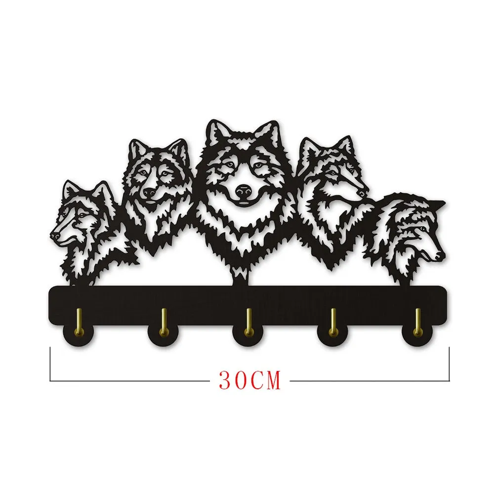 Wildlife Wolf  Wall Hanger