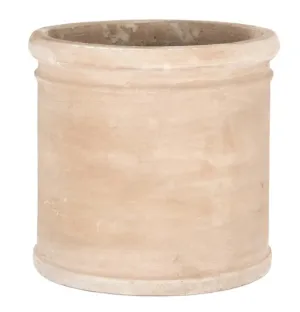 Woodlodge 47cm Chocolate Cylinder Pots