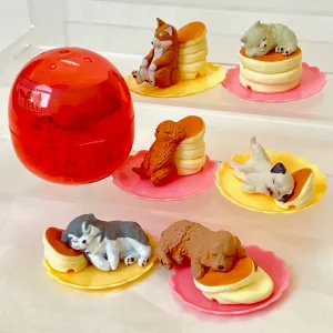 X 70312 Sleepy Cafe Dogs Figurines Capsule-DISCONTINUED