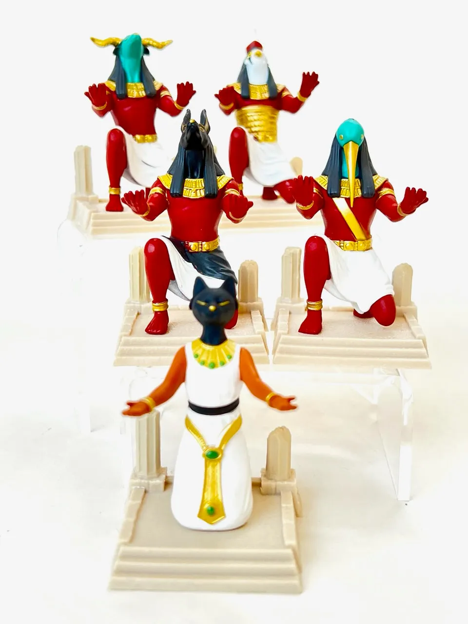 X 70925 Egyptian Pen Holders Capsule-DISCONTINUED