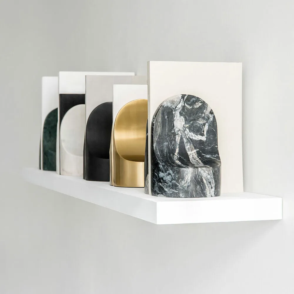 xlboom | emoji bookend set | green marble