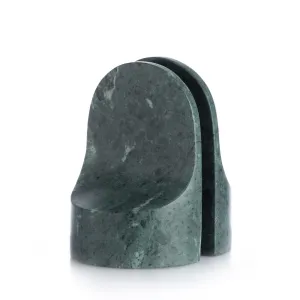 xlboom | emoji bookend set | green marble