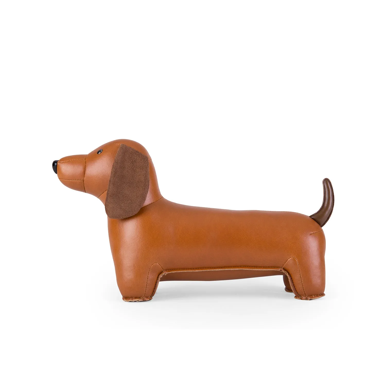 zuny | classic bookend | dachshund tan