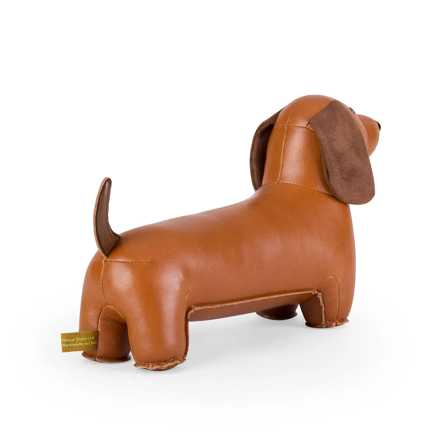 zuny | classic bookend | dachshund tan