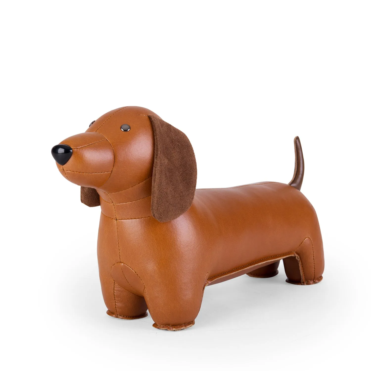 zuny | classic bookend | dachshund tan