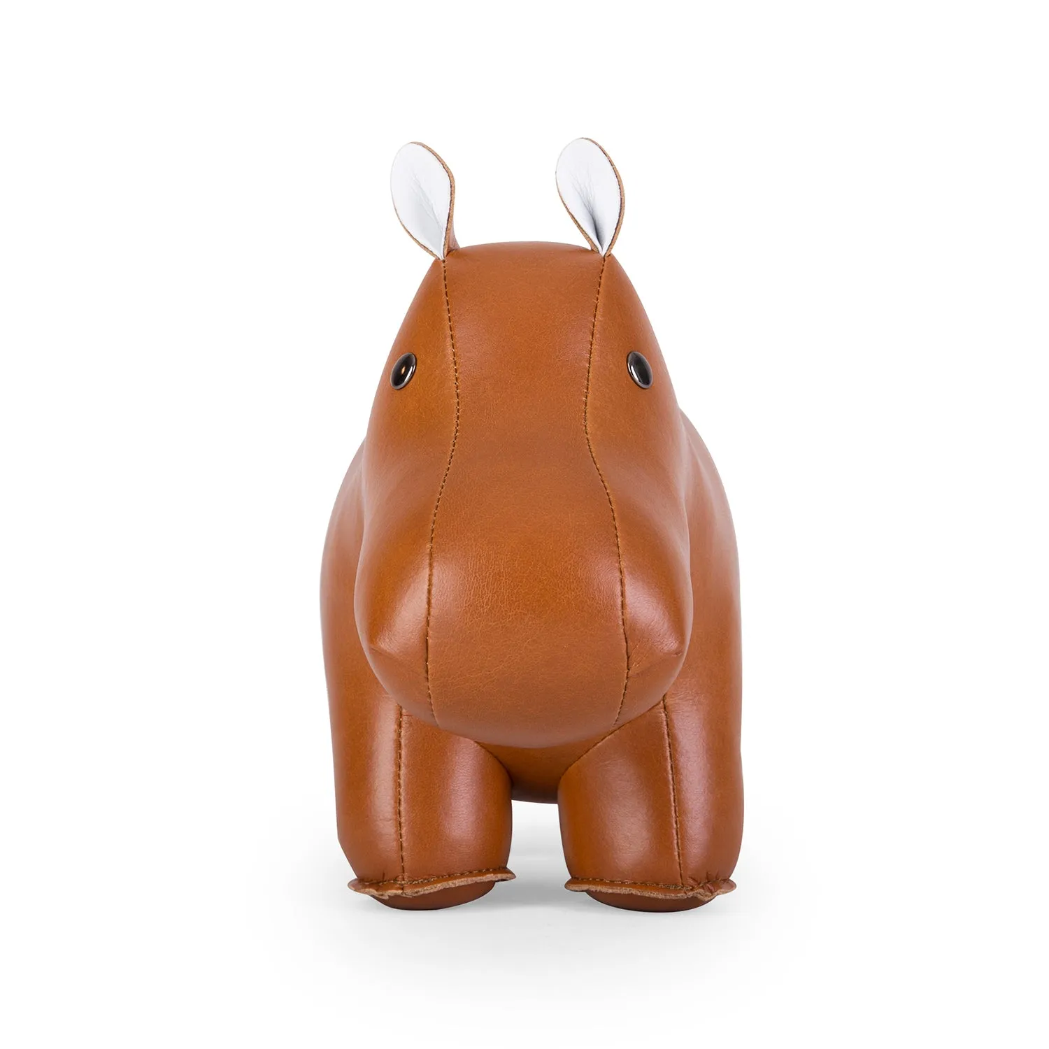 zuny | classic bookend | hippo tan