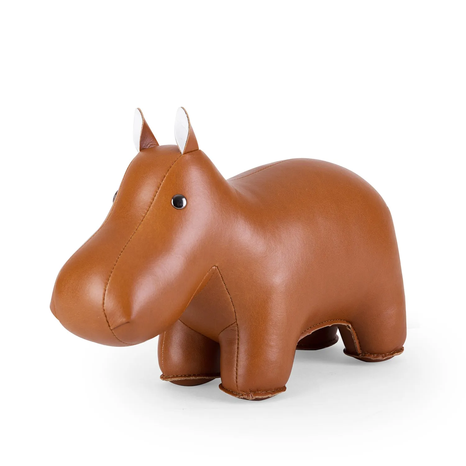 zuny | classic bookend | hippo tan